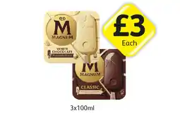 Londis Magnum White Chocolate, Classic offer
