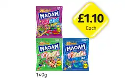 Londis Maoam Joystixx, Pinballs, Blue offer