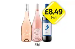 Londis Oriel, Belle Annee, Barefoot Merlot offer