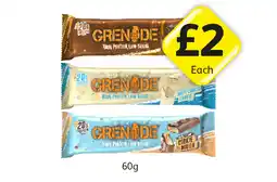 Londis Grenade Fudged Up, White Chocolate Cookie, Cookie Dough offer