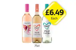 Londis Echo Falls, I Heart Blush, Pinot Grigio offer