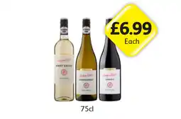 Londis Andrew Peace Pinot Grigio, Chardonnay, Shiraz offer