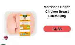 Morrisons Morrisons british chicken breast fillets offer