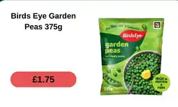 Morrisons Birds Eye garden peas offer