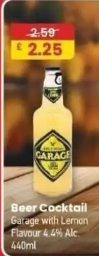 MyMINIMIX Garage Beer Cocktail offer