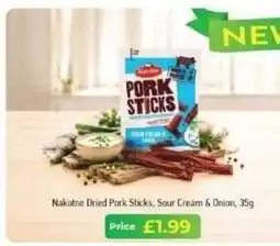 MyMINIMIX Nakotne dried pork sticks offer