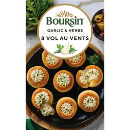 Iceland Boursin Garlic & Herbs 8 Vol Au Vents 148g offer