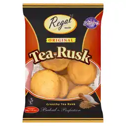 Iceland Regal Bakery Original Crunchy Tea Rusk 200g offer