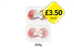 Londis Jack's Gamon Steaks Smoked, Unsmoked offer