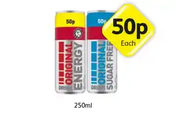 Londis Original Energy Drink, Sugarfree offer