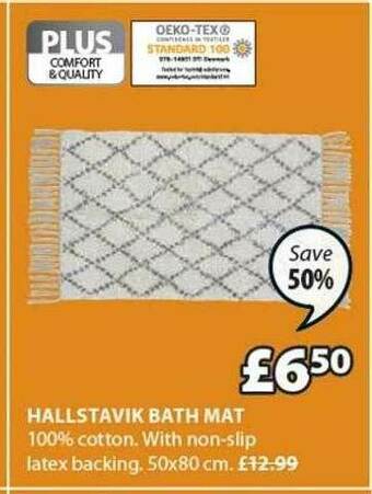 JYSK Hallstavik Bath Mat offer