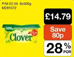 Booker Wholesale Clover offer