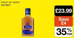 Booker Wholesale Bulleit bourbon offer