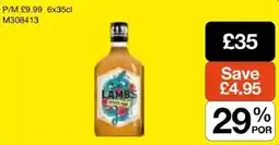 Booker Wholesale Lamb's offer