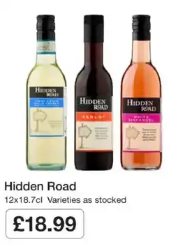 Booker Wholesale Hidden Road offer