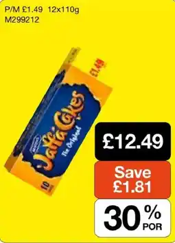 Booker Wholesale Jaffa Cakes offer