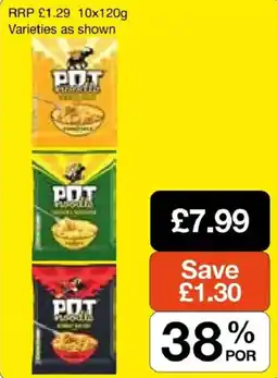 Booker Wholesale Pot noodles offer