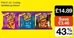 Booker Wholesale Takis offer