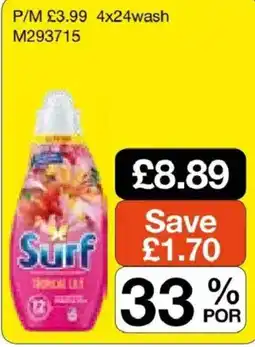 Booker Wholesale Surf tropical lily offer