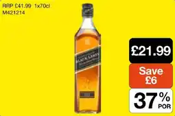 Booker Wholesale Johnnie walker black label offer