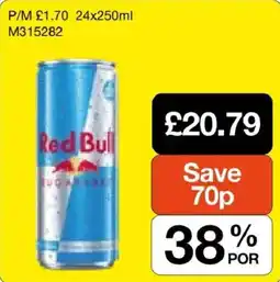 Booker Wholesale Red Bull offer