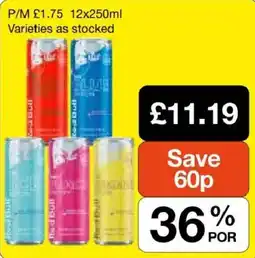 Booker Wholesale Red Bull energy drink offer