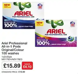 Booker Wholesale Ariel Professional All-in-1 Pods offer