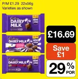 Booker Wholesale Cadbury dairy milk offer