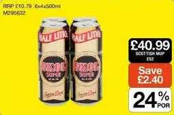 Booker Wholesale Skol super offer