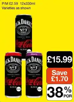 Booker Wholesale Jack Daniel's Coca-Cola offer