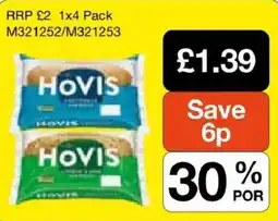 Booker Wholesale HoVis bread offer
