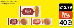 Booker Wholesale Baker Street hot dogs offer