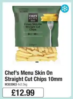 Makro Chef’s Menu Skin On Straight Cut Chips 10mm offer