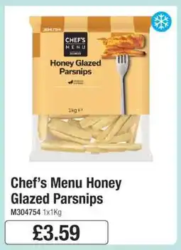 Makro Chef’s Menu Honey Glazed Parsnips offer
