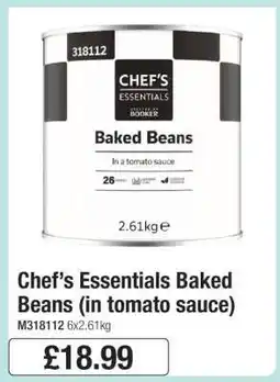 Makro Chef’s Essentials Baked Beans in Tomato Sauce offer