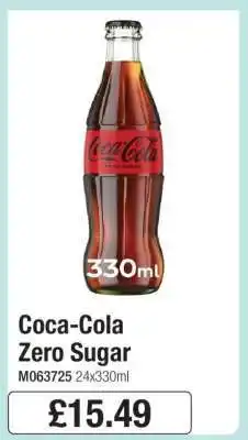 Makro Coca-Cola Zero Sugar offer