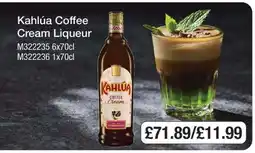 Makro Kahlúa Coffee Cream Liqueur offer