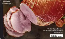 Makro Chef's Menu Smoked Whole Horseshoe Gammon offer