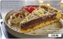 Makro Chef's Menu Chocolate Ginger Tart offer