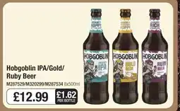 Makro Hobgoblin IPA/Gold/Ruby Beer offer