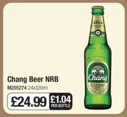 Makro Chang Beer NRB offer