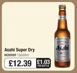 Makro Asahi Super Dry offer