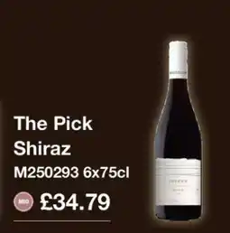 Makro The Pick Shiraz offer