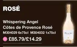 Makro Whispering Angel Côtes de Provence Rosé offer