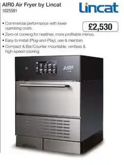 Makro AIR0 Air Fryer by Lincat offer