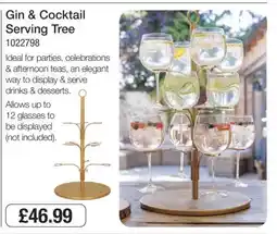 Makro Gin & Cocktail Serving Tree offer