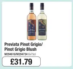 Makro Previata Pinot Grigio & Pinot Grigio Blush offer