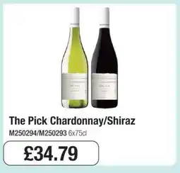 Makro The Pick Chardonnay & Shiraz offer
