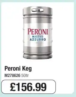 Makro Peroni Keg offer