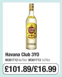 Makro Havana Club 3YO offer